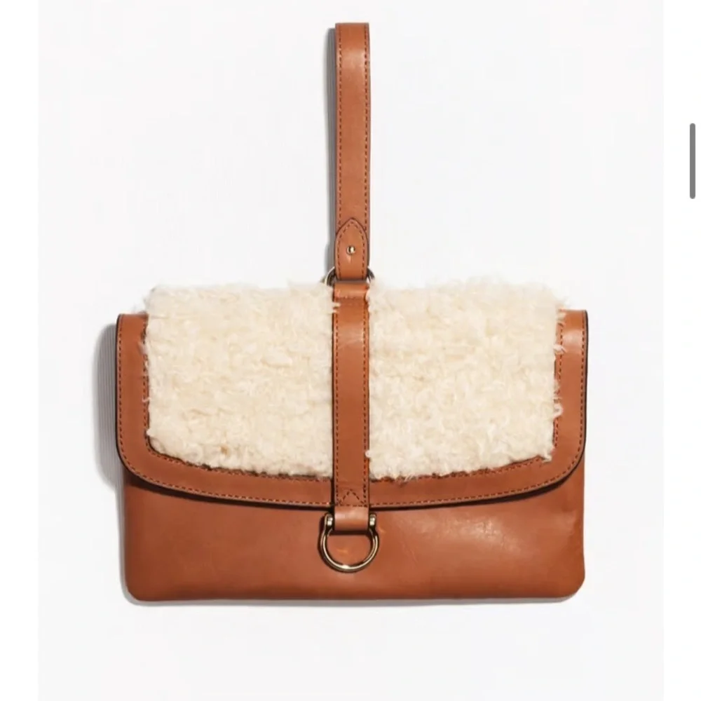 & Other Stories Brown and Cream Women's Bag EUC